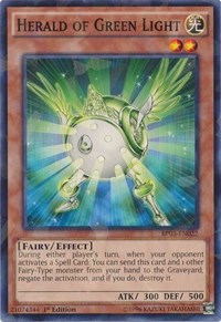 Herald of Green Light (Shatterfoil) #BP03-EN022