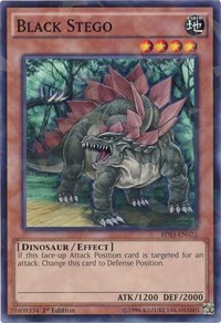 Black Stego (Shatterfoil) #BP03-EN025