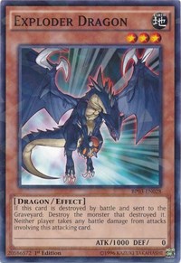 Exploder Dragon (Shatterfoil) #BP03-EN028