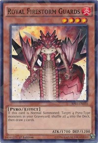 Royal Firestorm Guards (Shatterfoil) #BP03-EN034