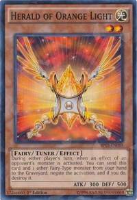 Herald of Orange Light (Shatterfoil) #BP03-EN050