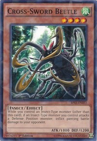 Cross-Sword Beetle (Shatterfoil) #BP03-EN053