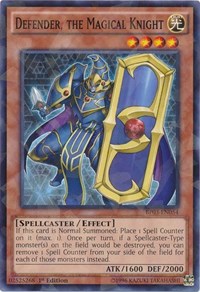 Defender, The Magical Knight (Shatterfoil) #BP03-EN054