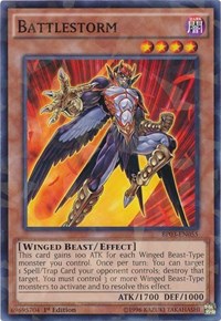 Battlestorm (Shatterfoil) #BP03-EN055