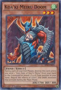 Koa'ki Meiru Doom (Shatterfoil) #BP03-EN058