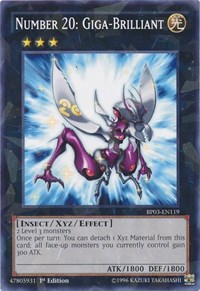 Number 20: Giga-Brilliant (Shatterfoil) #BP03-EN119