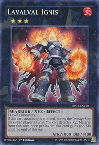 Lavalval Ignis (Shatterfoil) #BP03-EN120