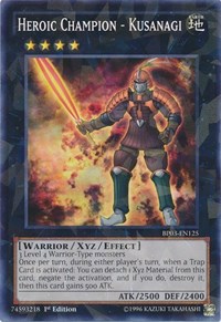 Heroic Champion - Kusanagi (Shatterfoil) #BP03-EN125