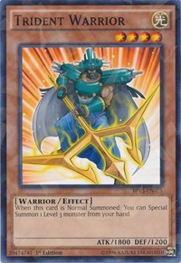 Trident Warrior (Shatterfoil) #BP03-EN075