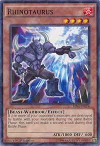 Rhinotaurus (Shatterfoil) #BP03-EN076