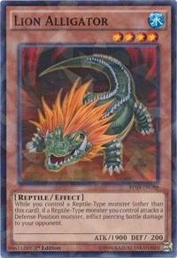 Lion Alligator (Shatterfoil) #BP03-EN089