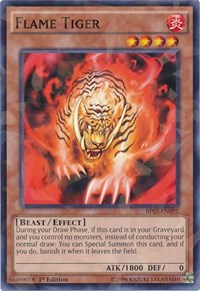 Flame Tiger (Shatterfoil) #BP03-EN095