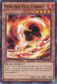 Fencing Fire Ferret (Shatterfoil) #BP03-EN107