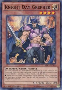 Knight Day Grepher (Shatterfoil) #BP03-EN109