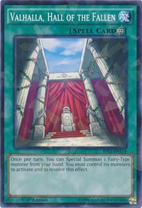 Valhalla, Hall of the Fallen (Shatterfoil) #BP03-EN154