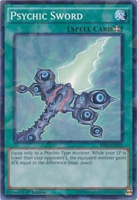 Psychic Sword (Shatterfoil) #BP03-EN163