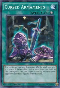 Cursed Armaments (Shatterfoil) #BP03-EN169