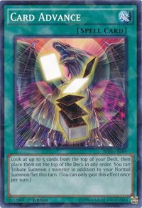 Card Advance (Shatterfoil) #BP03-EN185