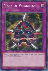 Mask of Weakness (Shatterfoil) #BP03-EN190