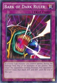 Bark of Dark Ruler (Shatterfoil) #BP03-EN191