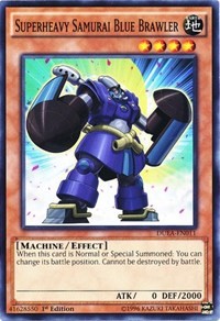 Superheavy Samurai Blue Brawler #DUEA-EN011