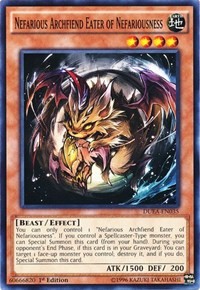 Nefarious Archfiend Eater of Nefariousness #DUEA-EN035