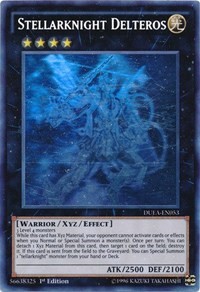 Stellarknight Delteros (Ghost Rare) #DUEA-EN053