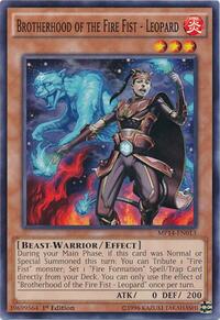 Brotherhood of the Fire Fist - Leopard #MP14-EN013