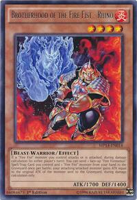 Brotherhood of the Fire Fist - Rhino #MP14-EN014