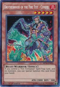 Brotherhood of the Fire Fist - Coyote #MP14-EN054