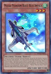 Mecha Phantom Beast Blue Impala #MP14-EN076