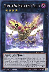 Number 66: Master Key Beetle #MP14-EN099