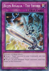 Bujin Regalia - The Sword #MP14-EN107