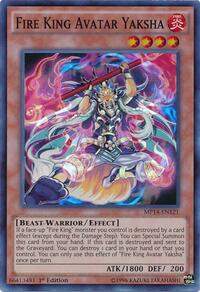 Fire King Avatar Yaksha #MP14-EN121