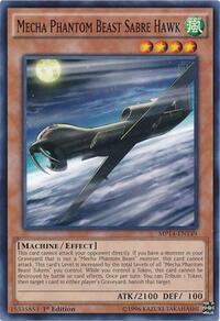 Mecha Phantom Beast Sabre Hawk #MP14-EN149