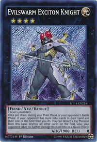 Evilswarm Exciton Knight #MP14-EN224