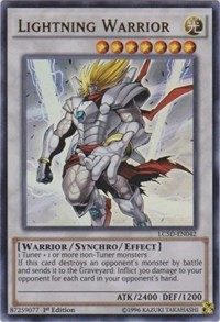 Lightning Warrior #LC5D-EN042