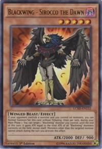 Blackwing - Sirocco the Dawn #LC5D-EN112