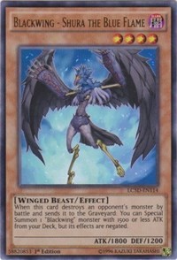 Blackwing - Shura the Blue Flame #LC5D-EN114