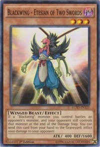 Blackwing - Etesian of Two Swords #LC5D-EN123