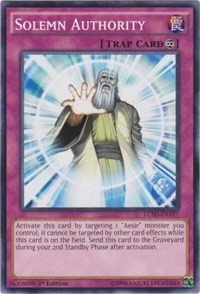 Solemn Authority #LC5D-EN197