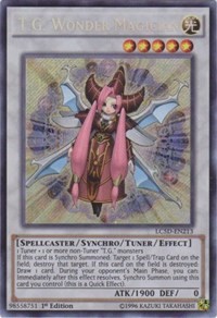 T.G. Wonder Magician #LC5D-EN213