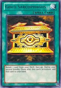 Gold Sarcophagus (Blue) #DL18-EN011