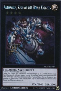 Artorigus, King of the Noble Knights #NKRT-EN037
