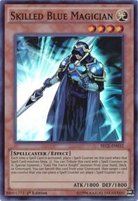 Skilled Blue Magician #SECE-EN032