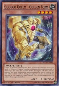 Gogogo Golem - Golden Form #SECE-EN090
