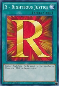 R - Righteous Justice #SDHS-EN030