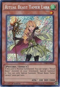 Ritual Beast Tamer Lara #THSF-EN022