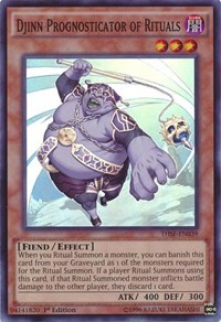 Djinn Prognosticator of Rituals #THSF-EN039