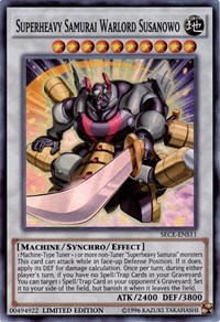 Superheavy Samurai Warlord Susanowo (SE) #SECE-ENS11